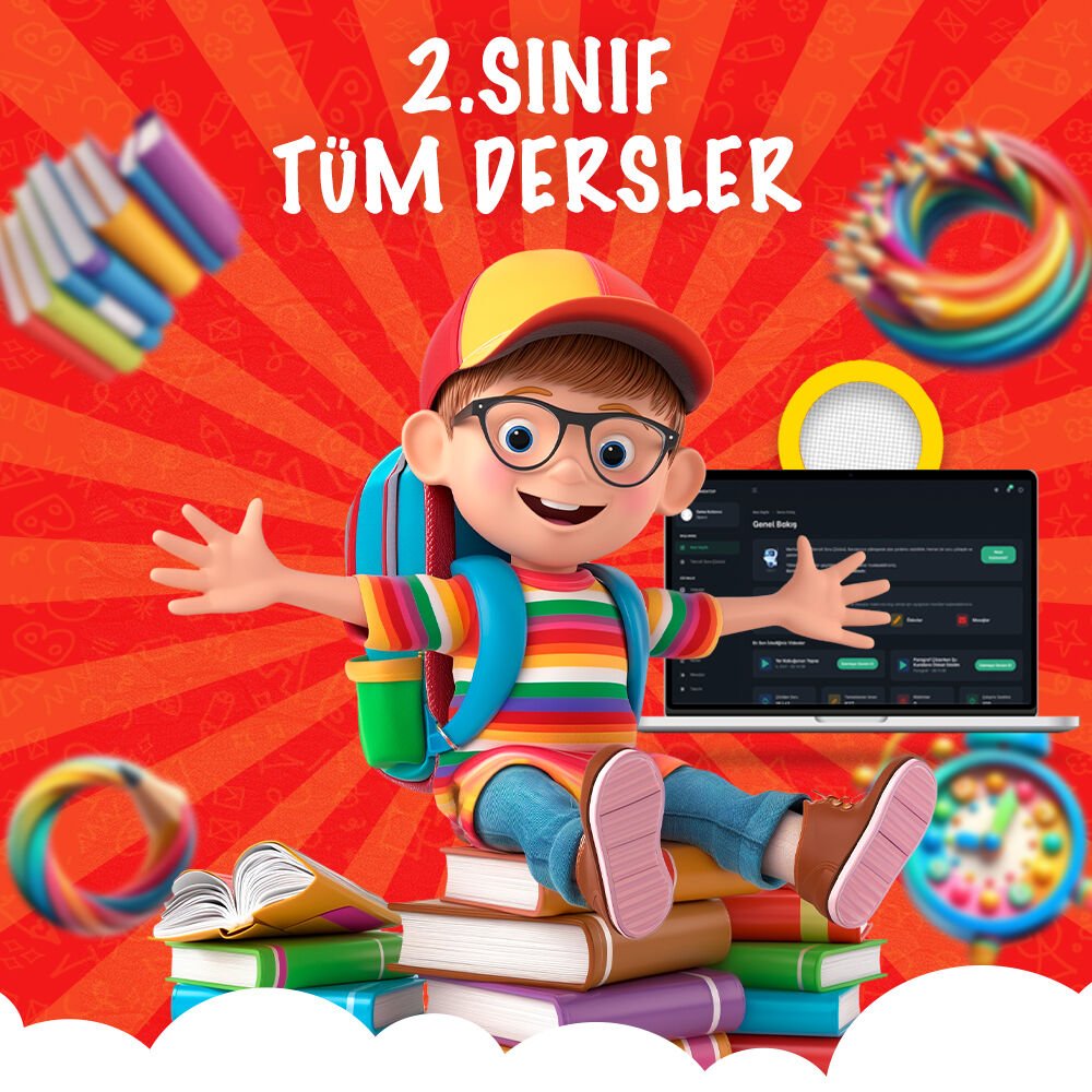 2.SINIF TÜM DERSLER EĞİTİM SETİ